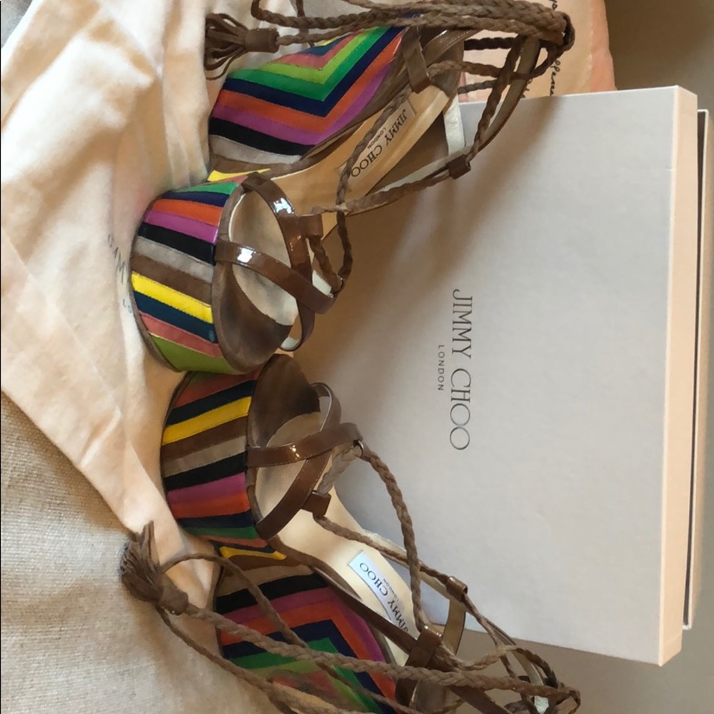 Jimmy Choo wedge sandal